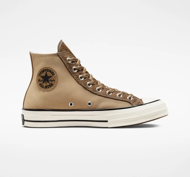 Converse Chuck 70 Mixed Materials Erkek High Top Siyah | 5214-ZDMVY