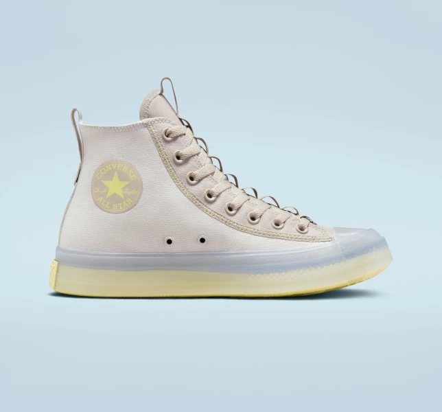 Converse Chuck Taylor All Star CX Explore Desert Sunset Erkek High Top Beyaz Siyah Beyaz | 4270-FUHYG