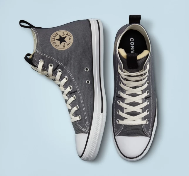 Converse Chuck Taylor All Star Deco Stitch Erkek High Top Beyaz | 5213-AFOYH