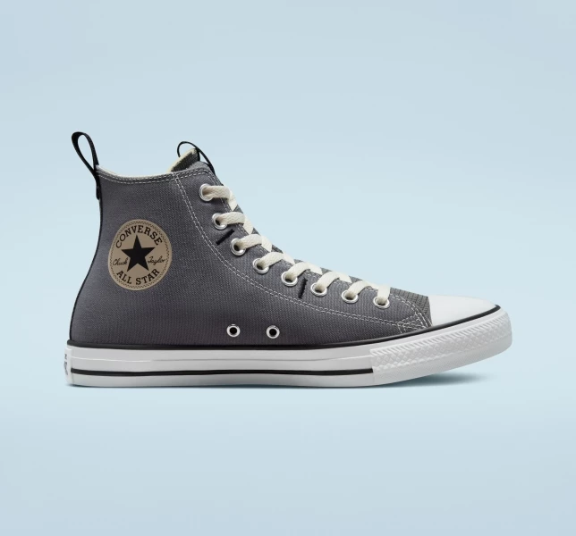 Converse Chuck Taylor All Star Deco Stitch Erkek High Top Beyaz | 5213-AFOYH