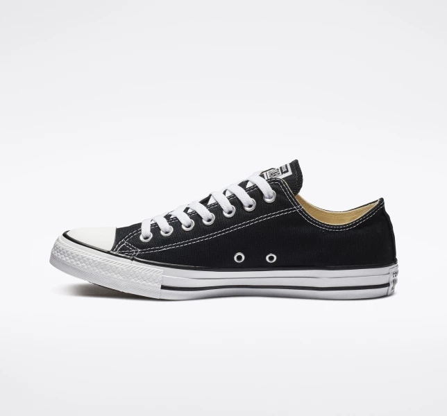 Converse Chuck Taylor All Star Klasik Erkek Low Top Siyah Beyaz | 0458-ITCEK