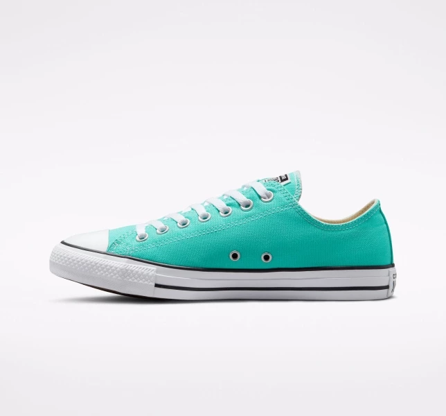 Converse Chuck Taylor All Star Seasonal Color Erkek Low Top Kırmızı Mavi | 6385-UJKBH