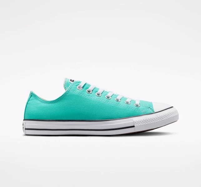 Converse Chuck Taylor All Star Seasonal Color Erkek Low Top Kırmızı Mavi | 6385-UJKBH