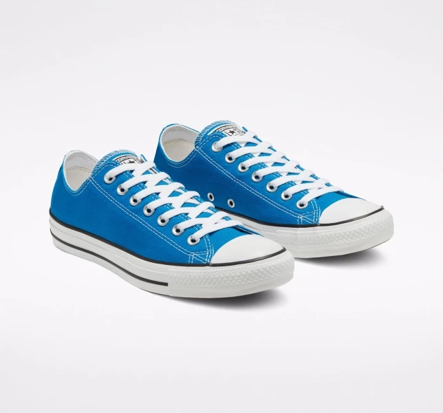 Converse Chuck Taylor All Star Seasonal Color Erkek Low Top Siyah | 6391-TGWCA