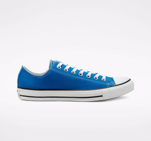 Converse Chuck Taylor All Star Seasonal Color Erkek Low Top Siyah | 6391-TGWCA