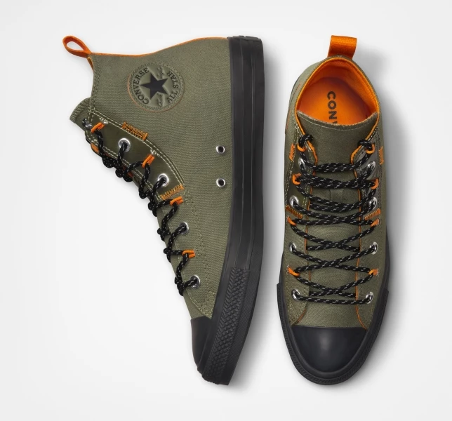 Converse Chuck Taylor All Star Stitch Craft Erkek High Top Kahverengi | 3254-WYMSC