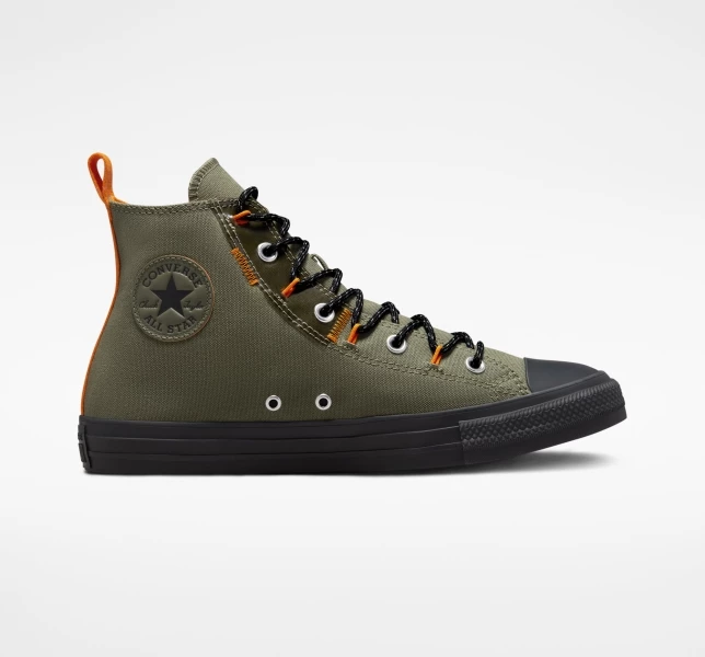 Converse Chuck Taylor All Star Stitch Craft Erkek High Top Kahverengi | 3254-WYMSC