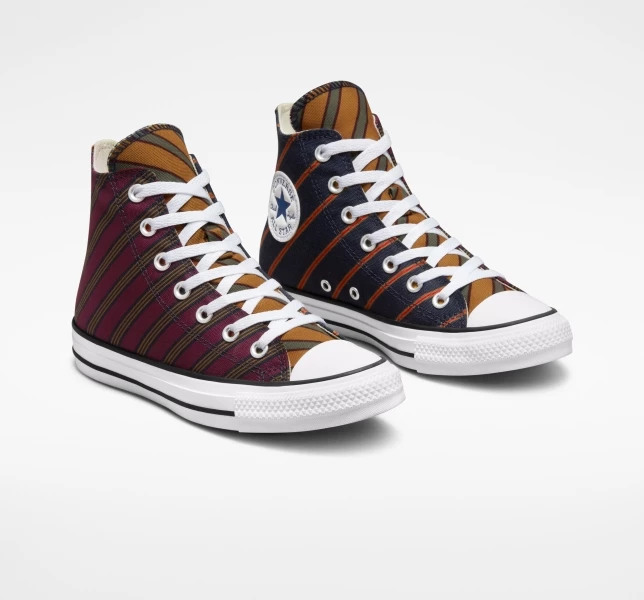 Converse Chuck Taylor All Star Twisted Classics Erkek High Top Siyah Beyaz | 3927-MWBAK