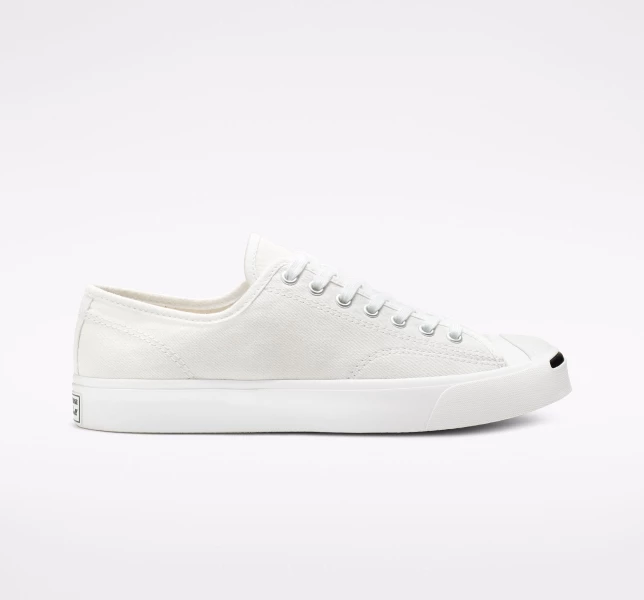 Converse Jack Purcell Kanvas Erkek Low Top Siyah Siyah Beyaz | 8247-RCVOS