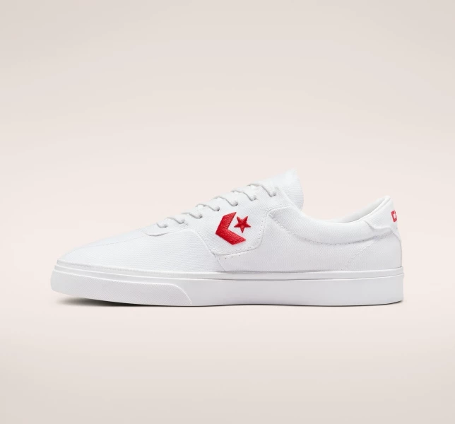 Converse Louie Lopez Pro Kanvas Erkek Low Top Beyaz Lacivert | 4976-EDQLM