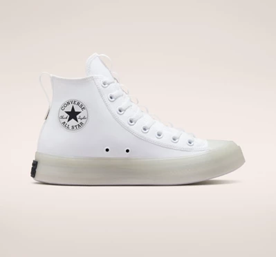 Converse Chuck Taylor All Star CX Explore Kadın High Top Beyaz Beyaz Siyah | 9684-EFJBQ