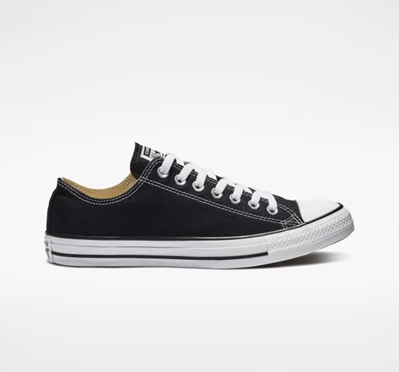 Converse Chuck Taylor All Star Klasik Erkek Low Top Siyah Beyaz | 0458-ITCEK