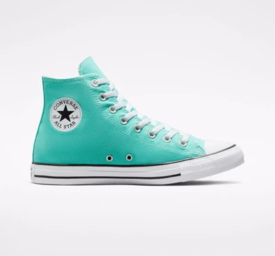 Converse Chuck Taylor All Star Seasonal Color Kadın High Top Açık Turkuaz | 0536-RJFQI