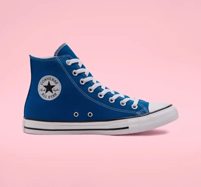 Converse Chuck Taylor All Star Seasonal Color Erkek High Top Beyaz Siyah Bej Rengi Beyaz | 1705-WQFES