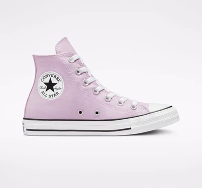 Converse Chuck Taylor All Star Seasonal Color Kadın High Top Pale Amethyst | 9768-IBRHP