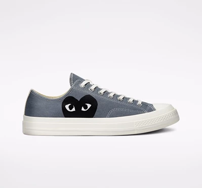 Converse Converse x Comme des Garçons PLAY Chuck 70 Erkek Low Top Kırmızı | 4023-ONQUV